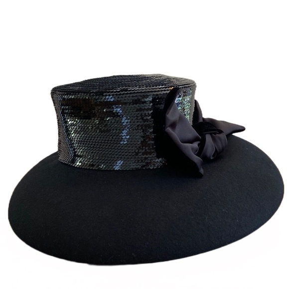 Eric Javits Sequin and Wool Hat